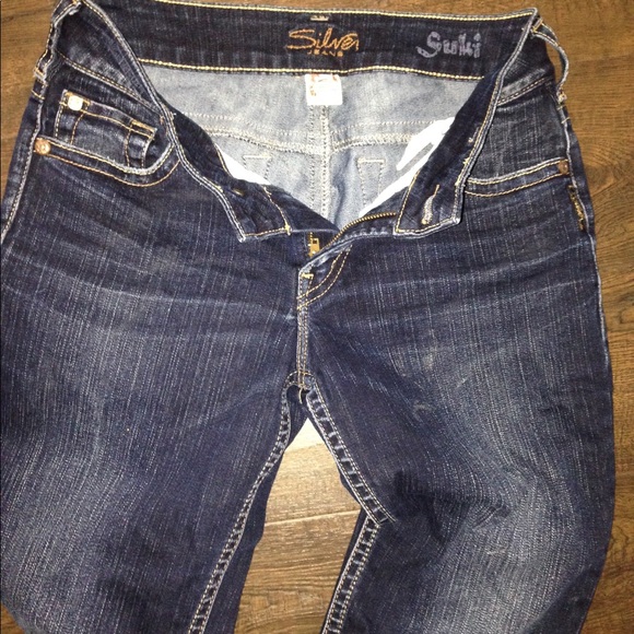 Suki Silver Jeans - Picture 2 of 3